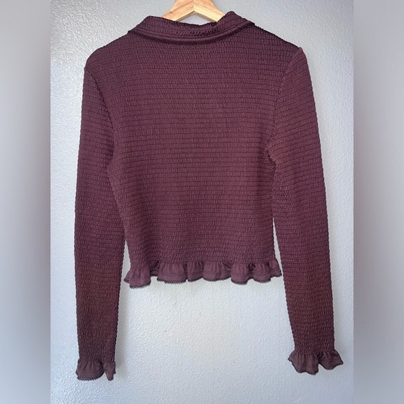 Christian Lacroix long Sleeve Button-Up Top S - Picture 5 of 5